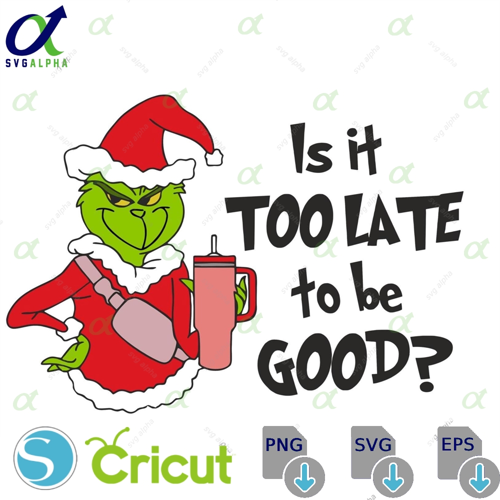 Funny Grinch Christmas Shirt Svg Design Holiday Graphic Tee Digital Download